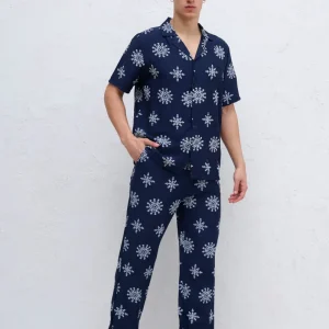 Ensemble Chemise et Pantalon Marine