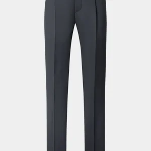 Pantalon à patte de serrage - Gris anthracite
