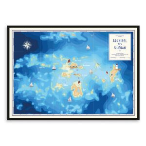 Affiche Archipel des Glénans Hortense