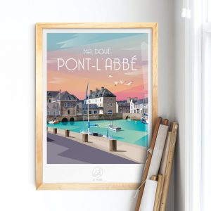 Affiche Pont L&rsquo;Abbé La Loutre