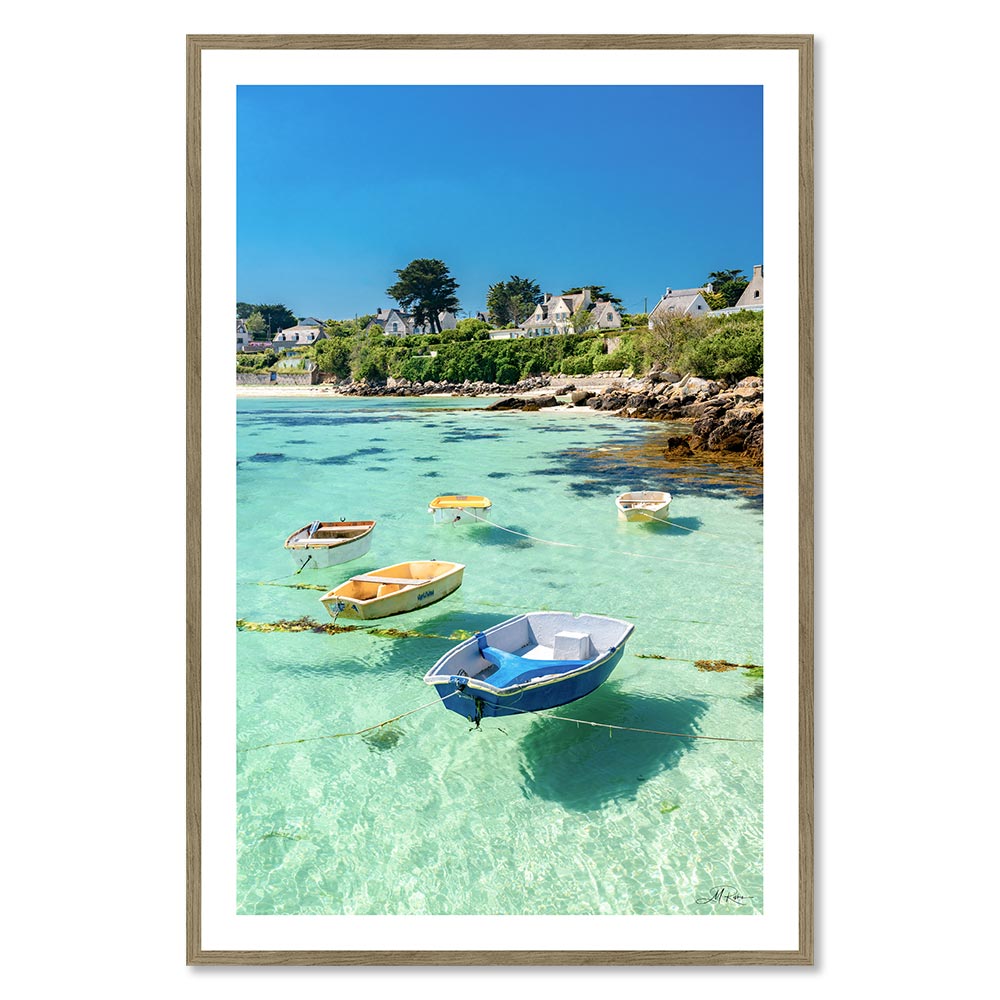 Tableau les Caraïbes de Bretagne 42x62cm – Image 2