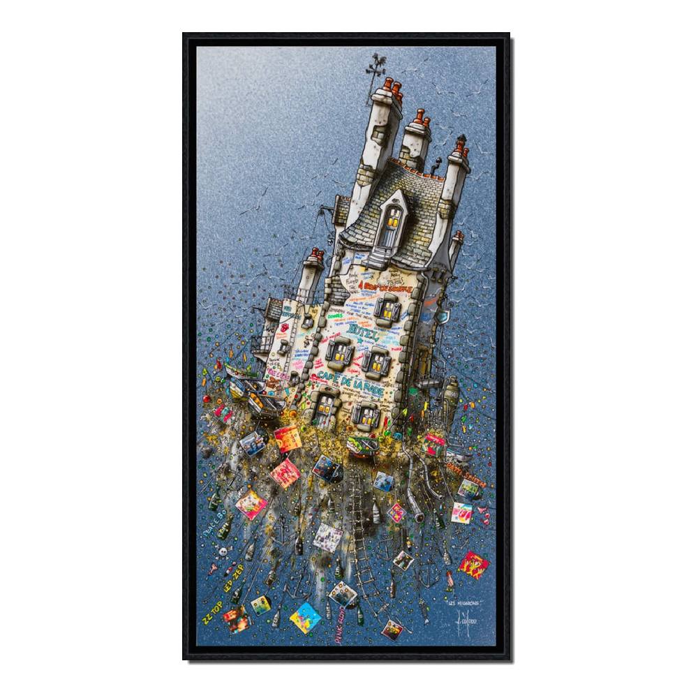 Tableau Alain Coadou Café de le Rade – Image 3