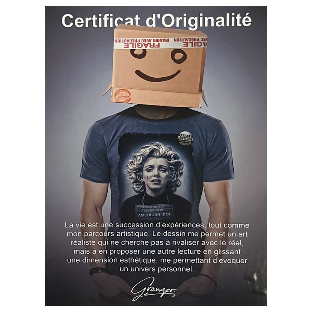 Cadre Doré Femme Sexy Girl Power Granger 49x69cm – Image 6