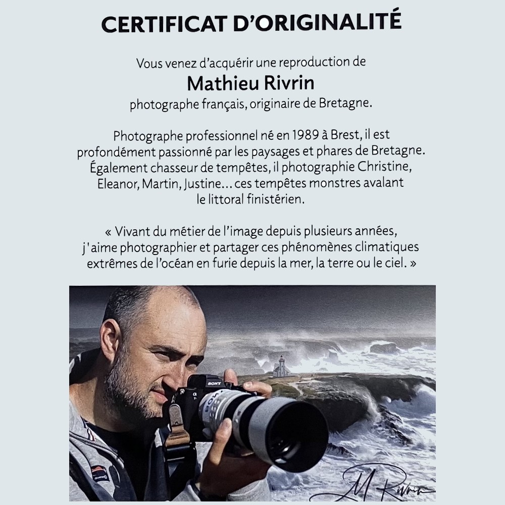 Cadre Photo Tempête Justine 62x62cm – Image 9