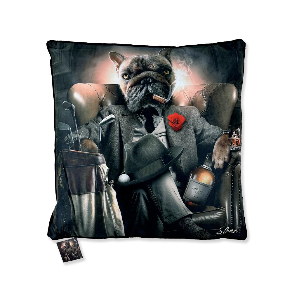 Coussin Pumba de Sylvain Binet 45x45cm