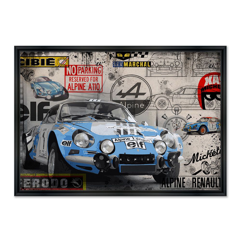 Cadre Alpine Renault Rubix 88×128 cm – Image 2