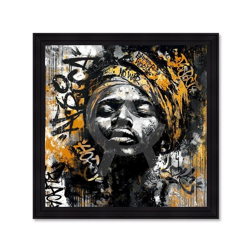 Tableau Wamba Romaric 51x51cm